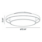 Eurofase - Logen Flush Mount - Lights Canada
