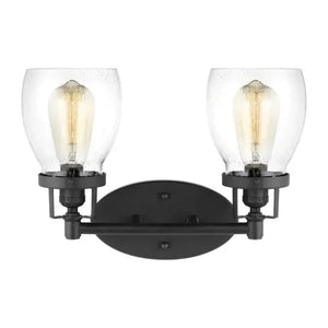 Generation Lighting - Belton Two Light Wall / Bath (with Bulbs) - Lights Canada