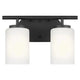 Generation Lighting - Oslo Two Light Wall / Bath (with Bulbs) - Lights Canada