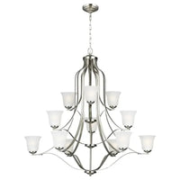 Emmons Twelve Light Chandelier (with Bulbs)