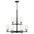 Generation Lighting - Oslo Nine Light Chandelier - Lights Canada