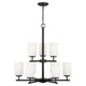 Generation Lighting - Oslo Nine Light Chandelier - Lights Canada