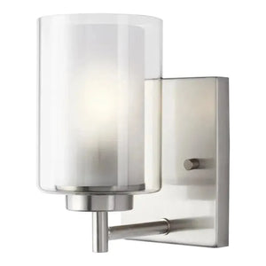 Generation Lighting - Elmwood Park One Light Wall / Bath Sconce (with Bulbs) - Lights Canada