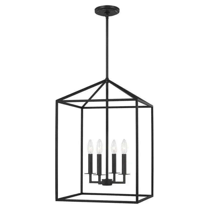 Generation Lighting - Perryton Medium Four Light Pendant (with Bulbs) - Lights Canada