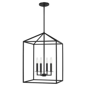 Generation Lighting - Perryton Medium Four Light Pendant (with Bulbs) - Lights Canada