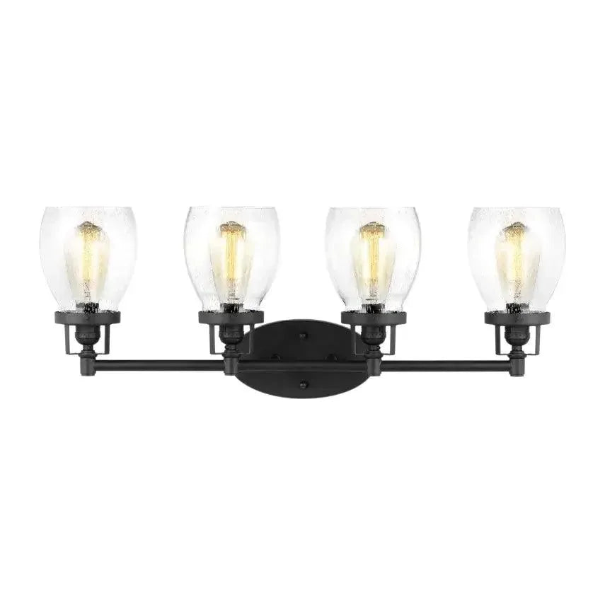 Generation Lighting - Belton Four Light Wall / Bath (with Bulbs) - Lights Canada