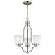 Generation Lighting - Emmons Three Light Chandelier (with Bulbs) - Lights Canada