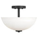 Generation Lighting - Oslo Two Light Semi-Flush Convertible Pendant - Lights Canada