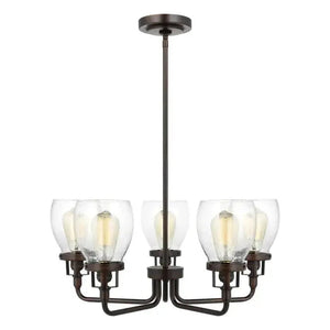 Generation Lighting - Belton Five Light Up Chandelier - Lights Canada