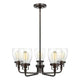 Generation Lighting - Belton Five Light Up Chandelier - Lights Canada
