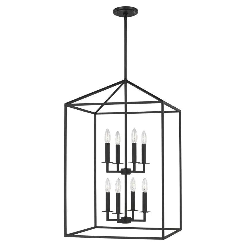 Generation Lighting - Perryton Large Eight Light Pendant (with Bulbs) - Lights Canada