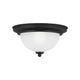 Generation Lighting - Geary One Light Flush Mount (with Bulbs) - Lights Canada