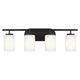 Generation Lighting - Oslo Four Light Wall / Bath (with Bulbs) - Lights Canada