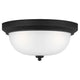 Generation Lighting - Geary Three Light Flush Mount (with Bulbs) - Lights Canada