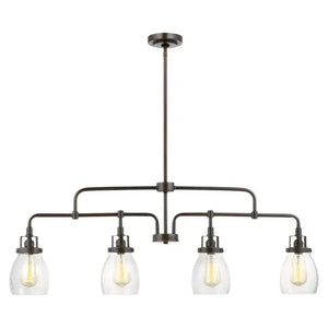 Generation Lighting - Belton Four Light Island Pendant (with Bulbs) - Lights Canada