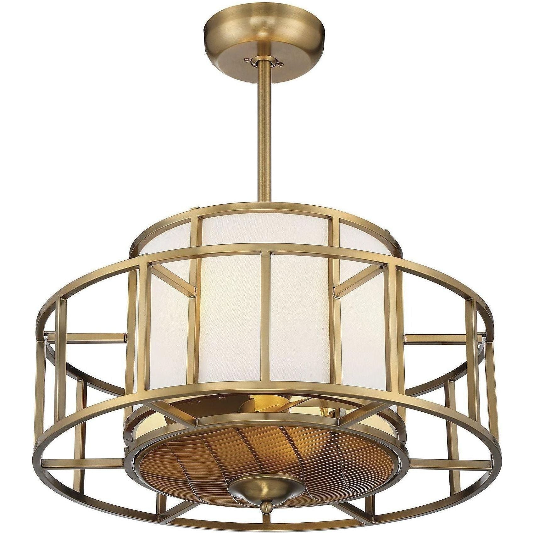 Savoy House - Oslo 4-Light Fan D'Lier - Lights Canada