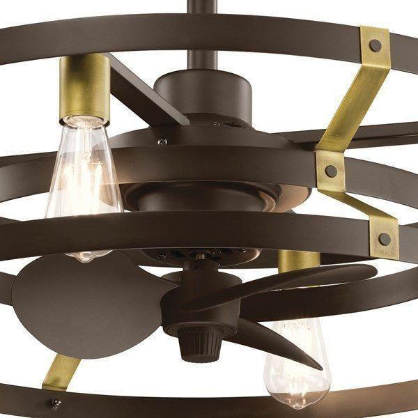 Kichler - Kichler 25 Inch Cavelli Fan LED - Lights Canada