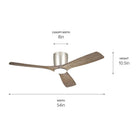 Kichler - Volos 54" Ceiling Fan - Lights Canada