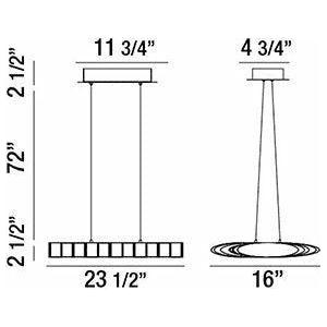 Eurofase - Gabriel Pendant - Lights Canada