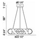 Eurofase - Banderia Chandelier - Lights Canada