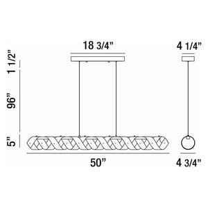 Eurofase - Banderia Chandelier - Lights Canada