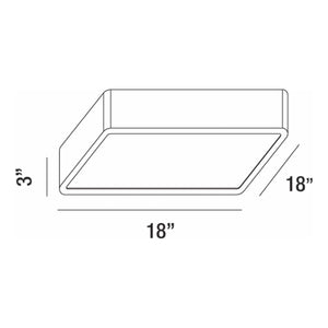 Eurofase - Bays Flush Mount - Lights Canada