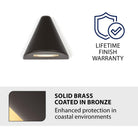WAC Lighting - Cone LED 12V Deck and Patio Light - Lights Canada