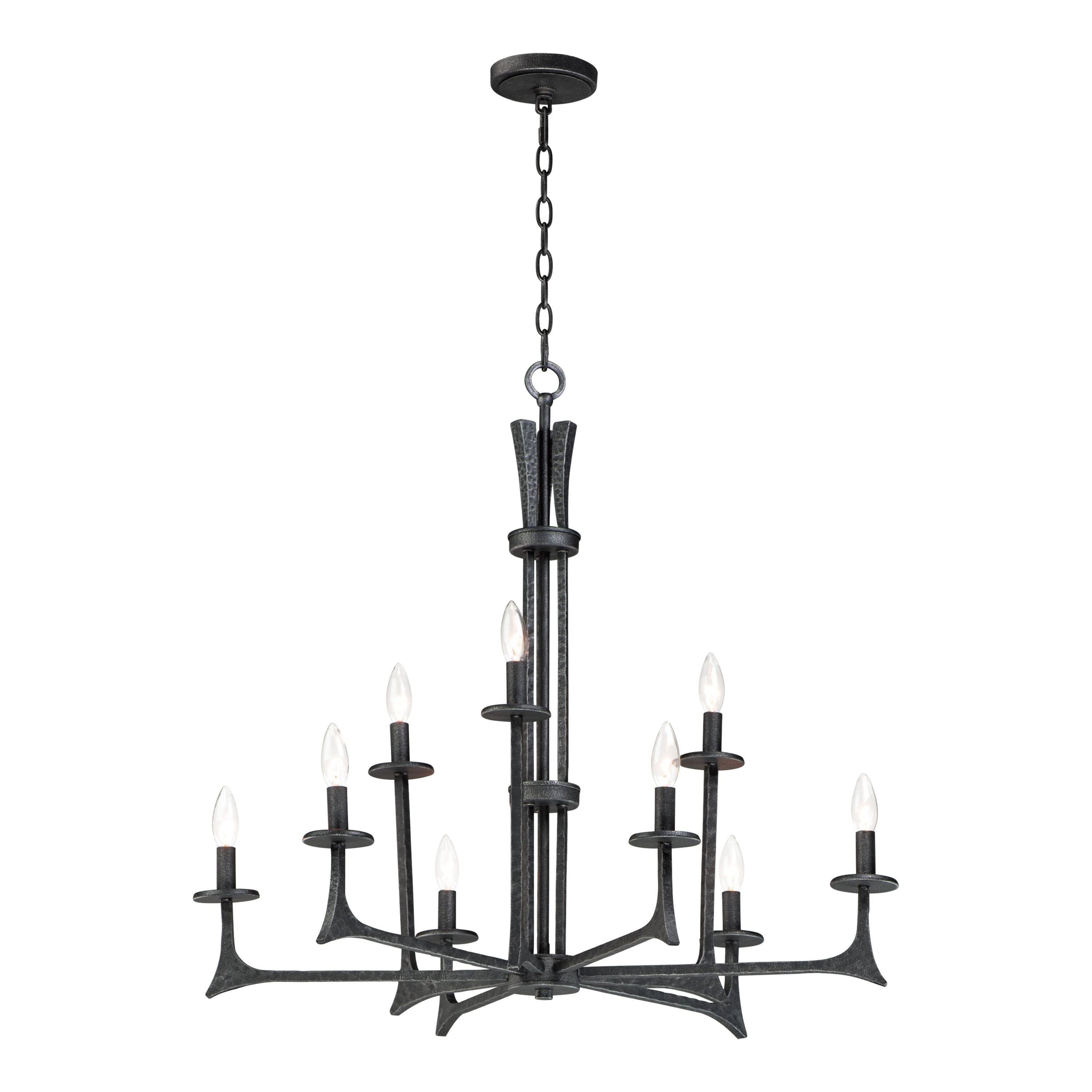 Anvil 9-Light Chandelier