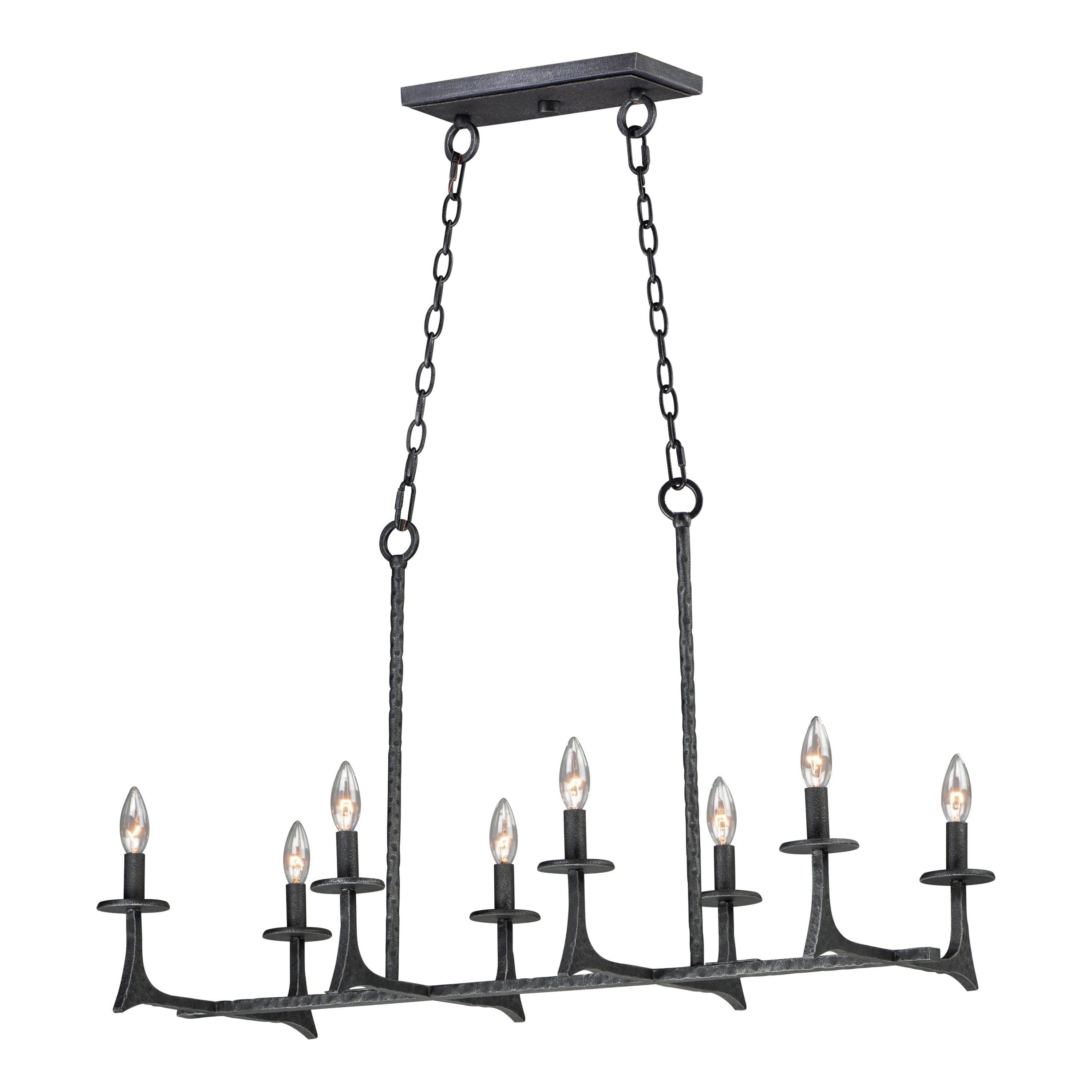 Anvil 8-Light Linear Pendant