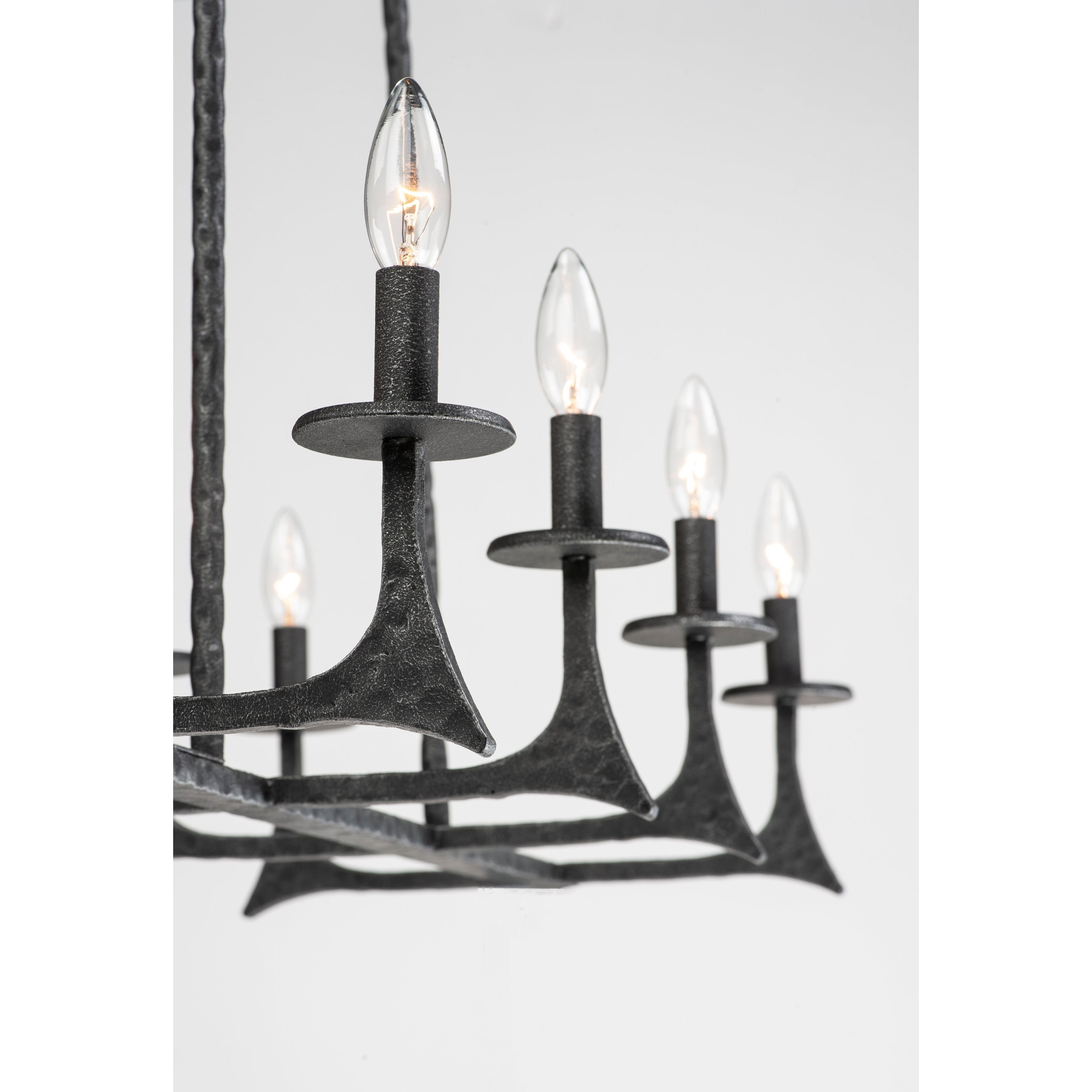 Anvil 8-Light Linear Pendant