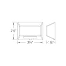 WAC Lighting - Rectangular LED 12V Deck and Patio Light - Lights Canada