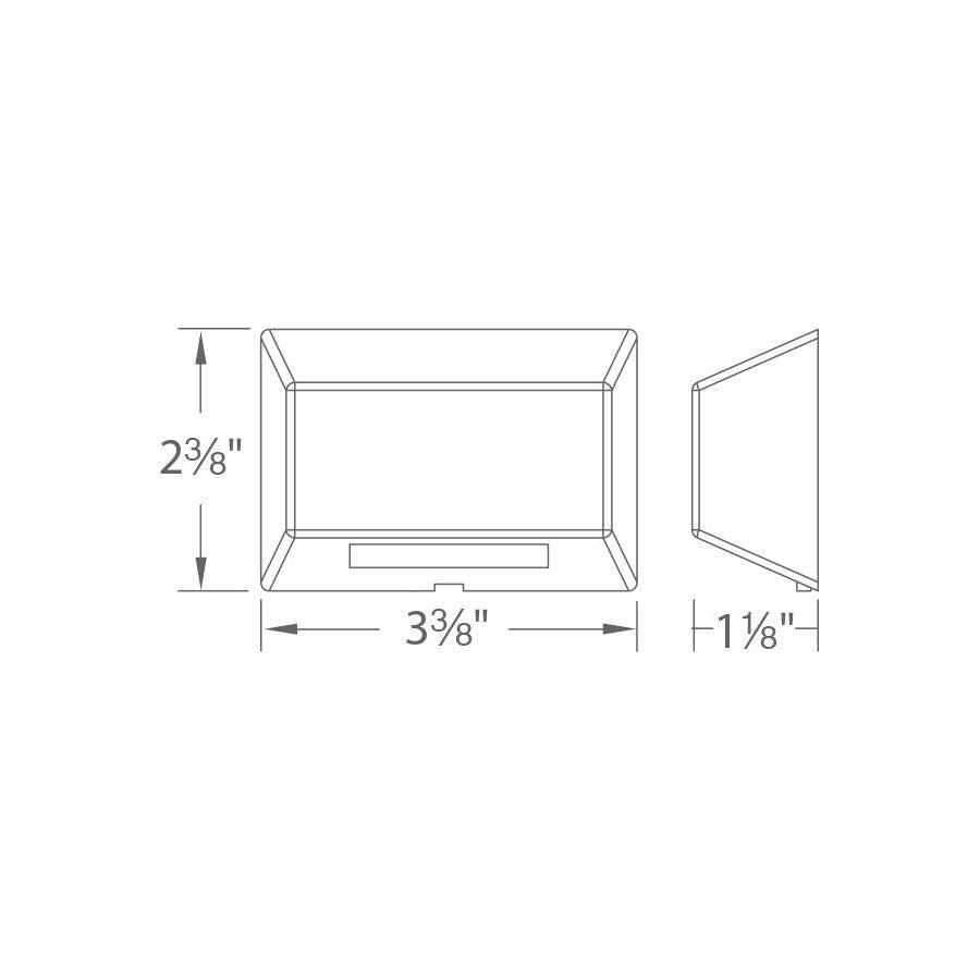 WAC Lighting - Rectangular LED 12V Deck and Patio Light - Lights Canada