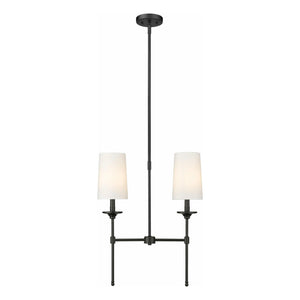 Z-Lite - Emily 2-Light Chandelier - Lights Canada