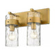 Z-Lite - Fontaine 2-Light Vanity Light - Lights Canada