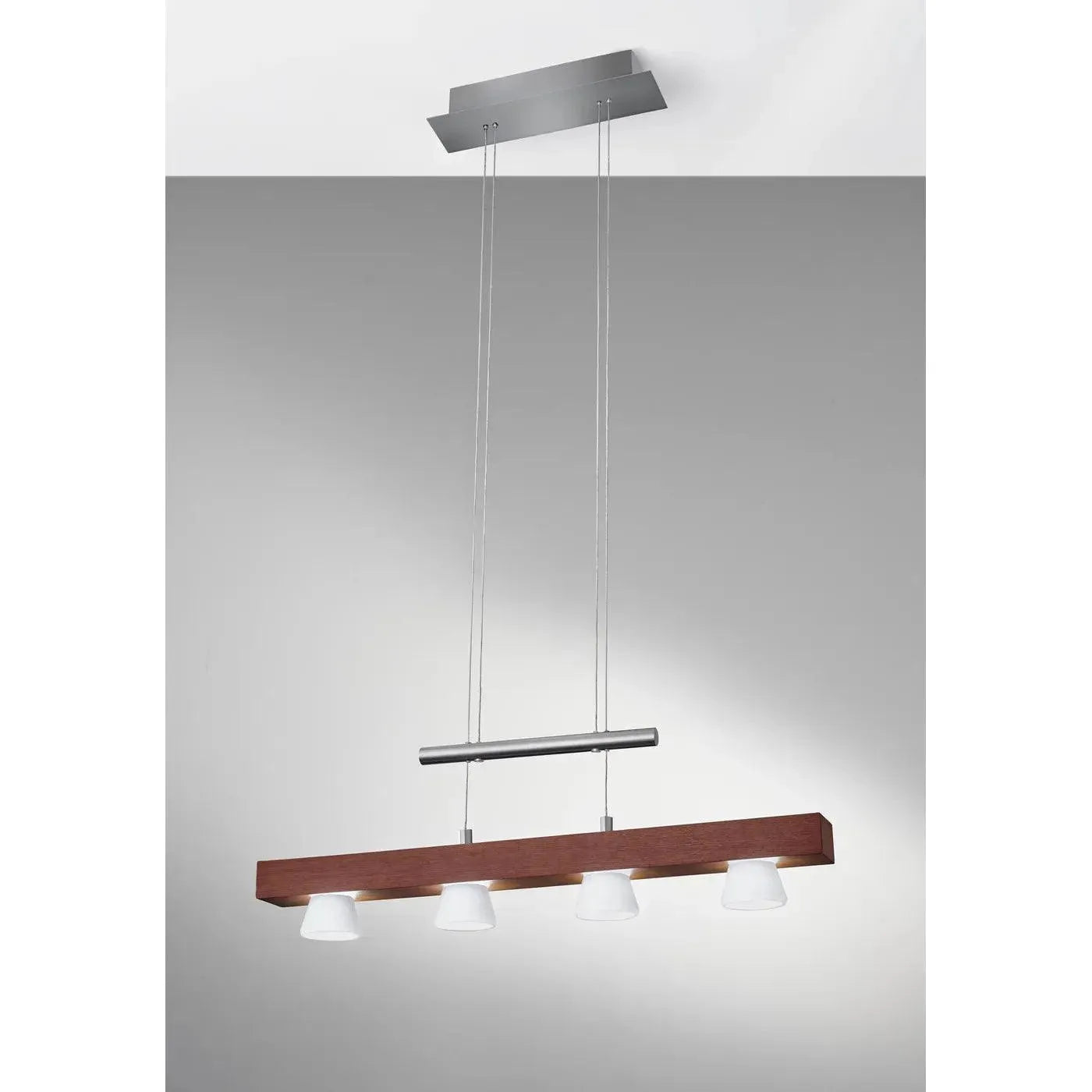 Adesso - Burlington 4-Light LED Linear Suspension - Lights Canada