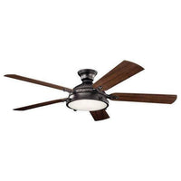 Kichler 60 Inch Hatteras Bay Fan LED