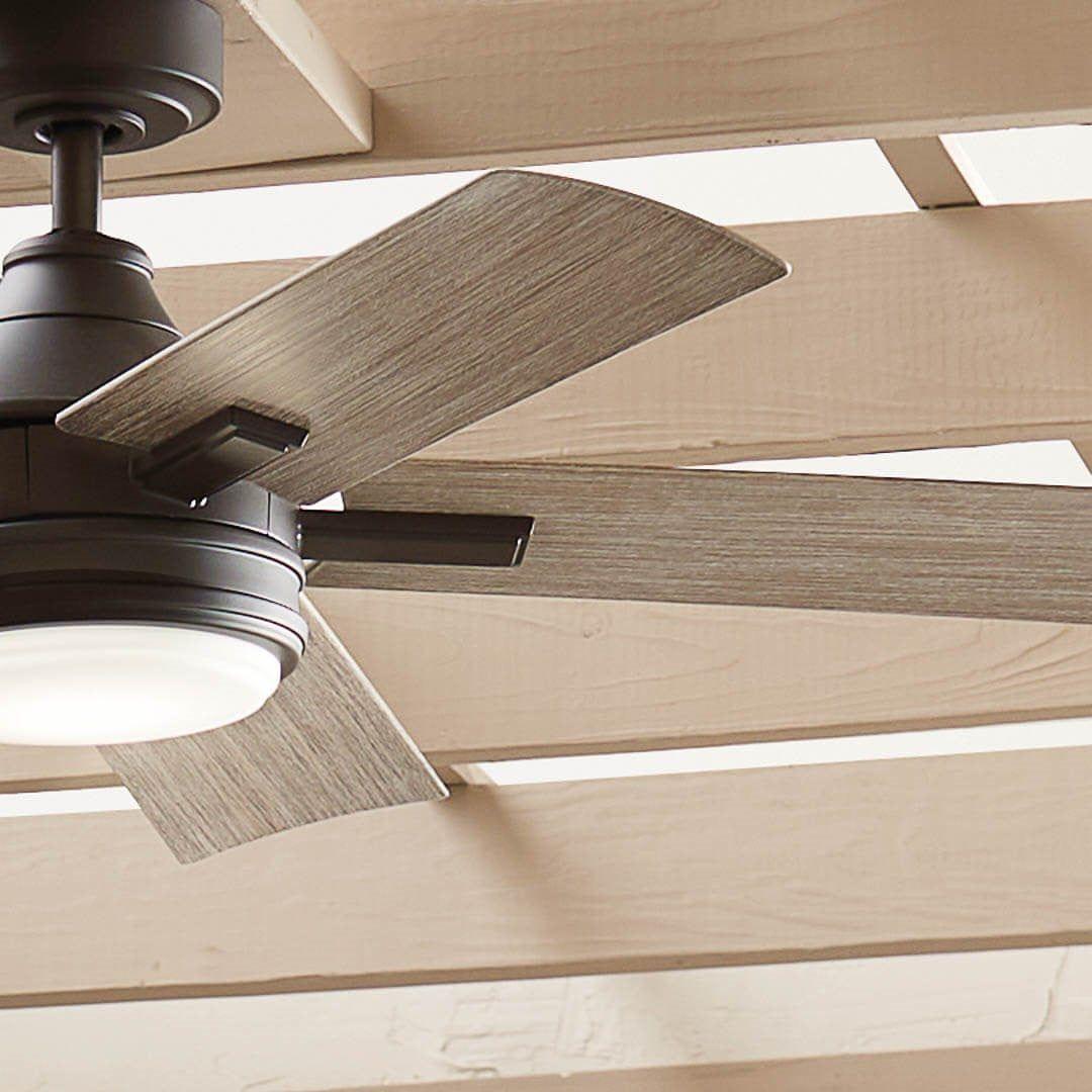 Kichler - Tide 52" Weather+ Outdoor Ceiling Fan - Lights Canada