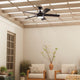 Kichler - Tide 52" Weather+ Outdoor Ceiling Fan - Lights Canada