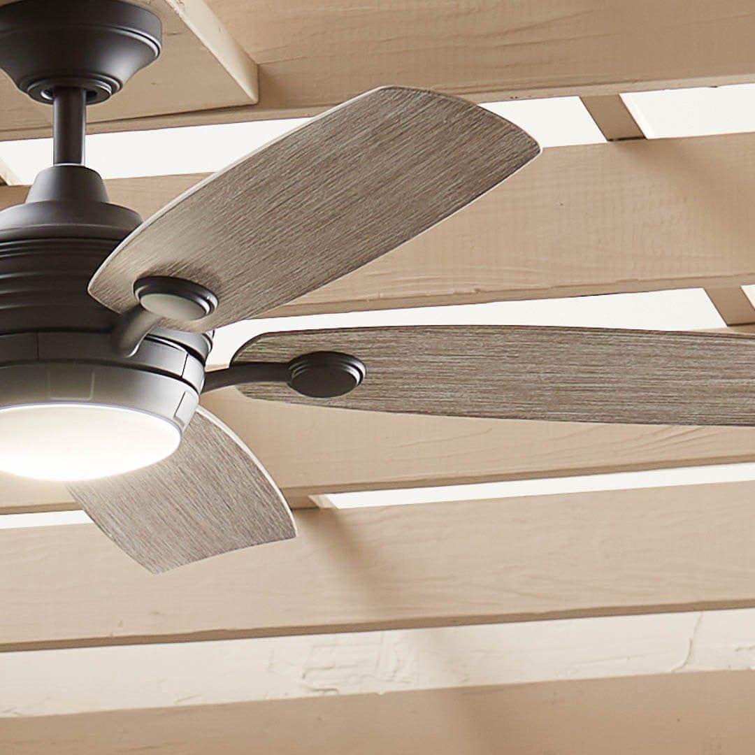 Kichler - Tranquil 56" Weather+ Outdoor Ceiling Fan - Lights Canada