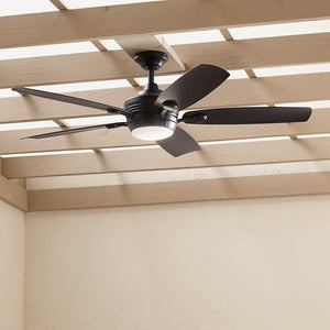 Kichler - Tranquil 56" Weather+ Outdoor Ceiling Fan - Lights Canada