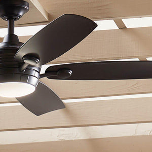 Kichler - Tranquil 56" Weather+ Outdoor Ceiling Fan - Lights Canada