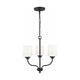 Generation Lighting - Windom 3-Light Chandelier (with Bulbs) - Lights Canada
