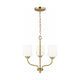 Generation Lighting - Windom 3-Light Chandelier (with Bulbs) - Lights Canada