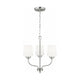 Generation Lighting - Windom 3-Light Chandelier (with Bulbs) - Lights Canada