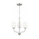 Generation Lighting - Windom 3-Light Chandelier (with Bulbs) - Lights Canada