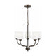 Generation Lighting - Windom 5-Light Chandelier (with Bulbs) - Lights Canada