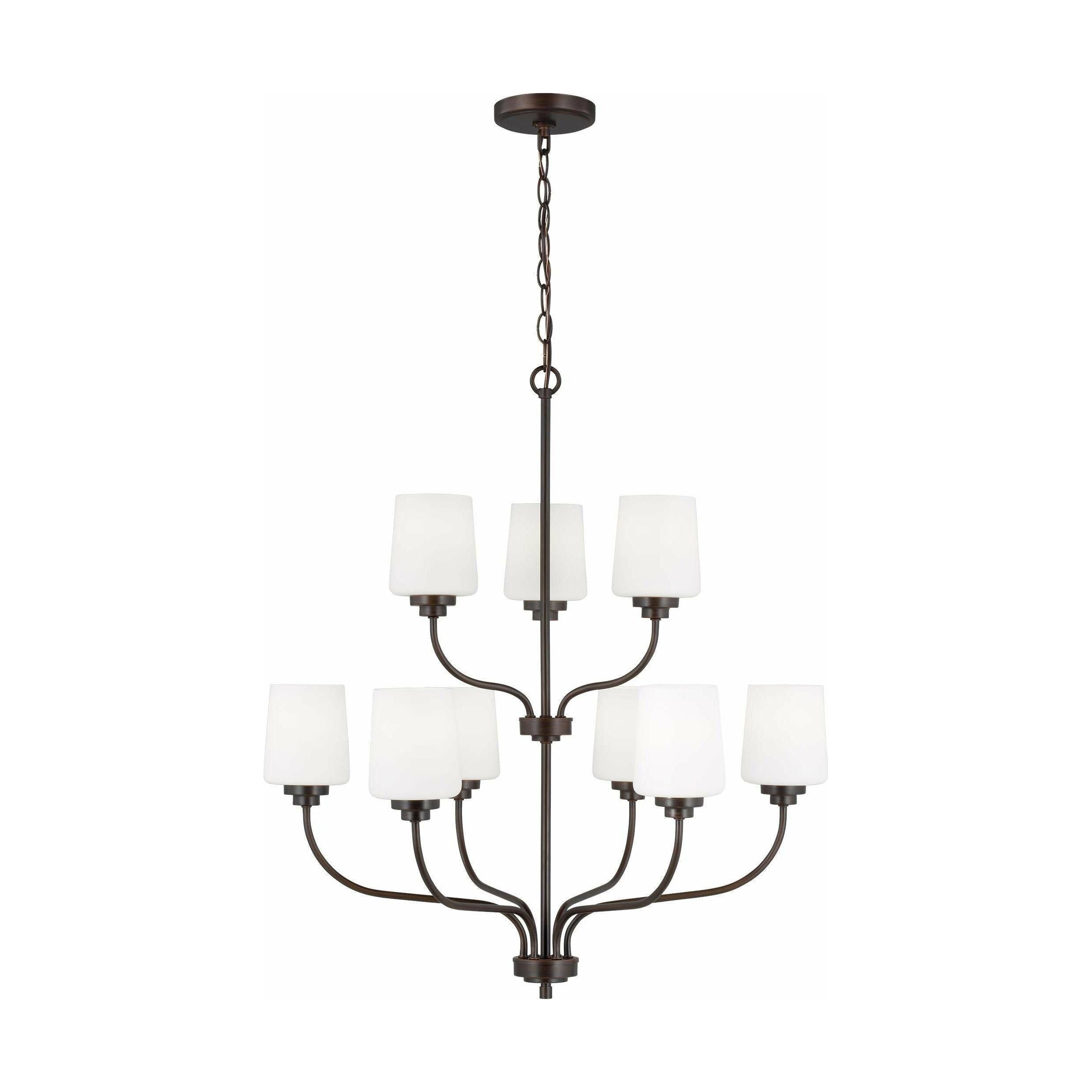 Generation Lighting - Windom 9-Light Chandelier - Lights Canada