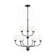 Generation Lighting - Windom 9-Light Chandelier (with Bulbs) - Lights Canada