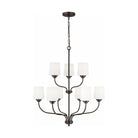 Generation Lighting - Windom 9-Light Chandelier (with Bulbs) - Lights Canada