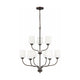 Generation Lighting - Windom 9-Light Chandelier (with Bulbs) - Lights Canada